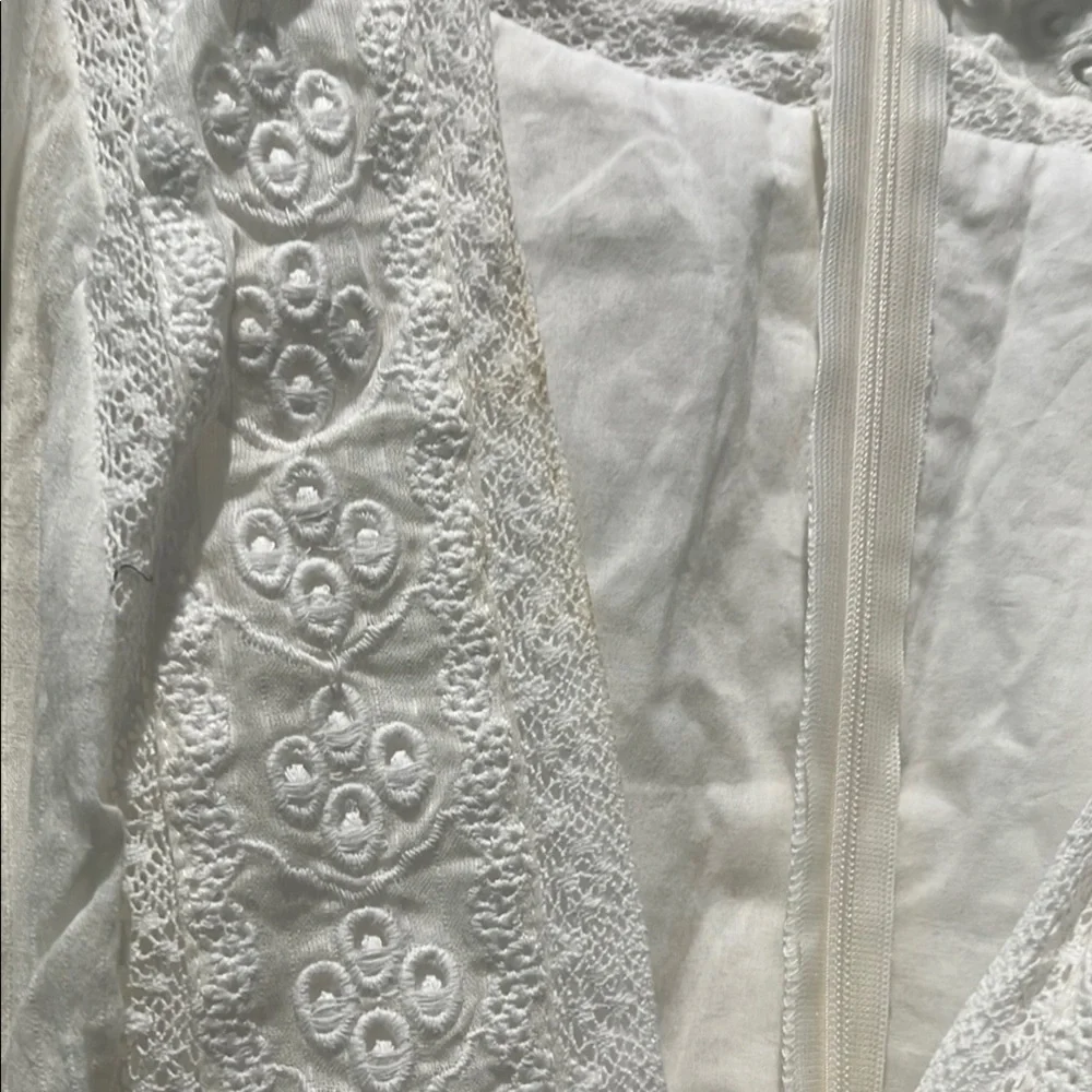 Reformation Ivory Lace Dress - Picture 4 of 7